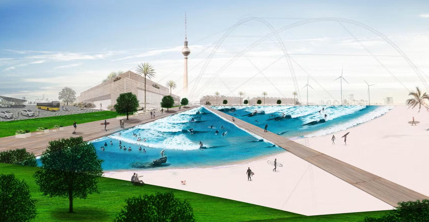 SURFWRLD & SCNCWAVE: В Германии появится крупнейший в мире серф-парк